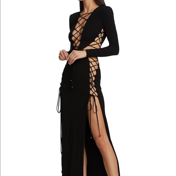 🎉New Black Backless Long Sleeve Sexy 2022 Summer Long Dress - Picture 13 of 15